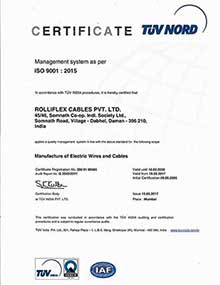 Rolliflex ISO 9001 2015